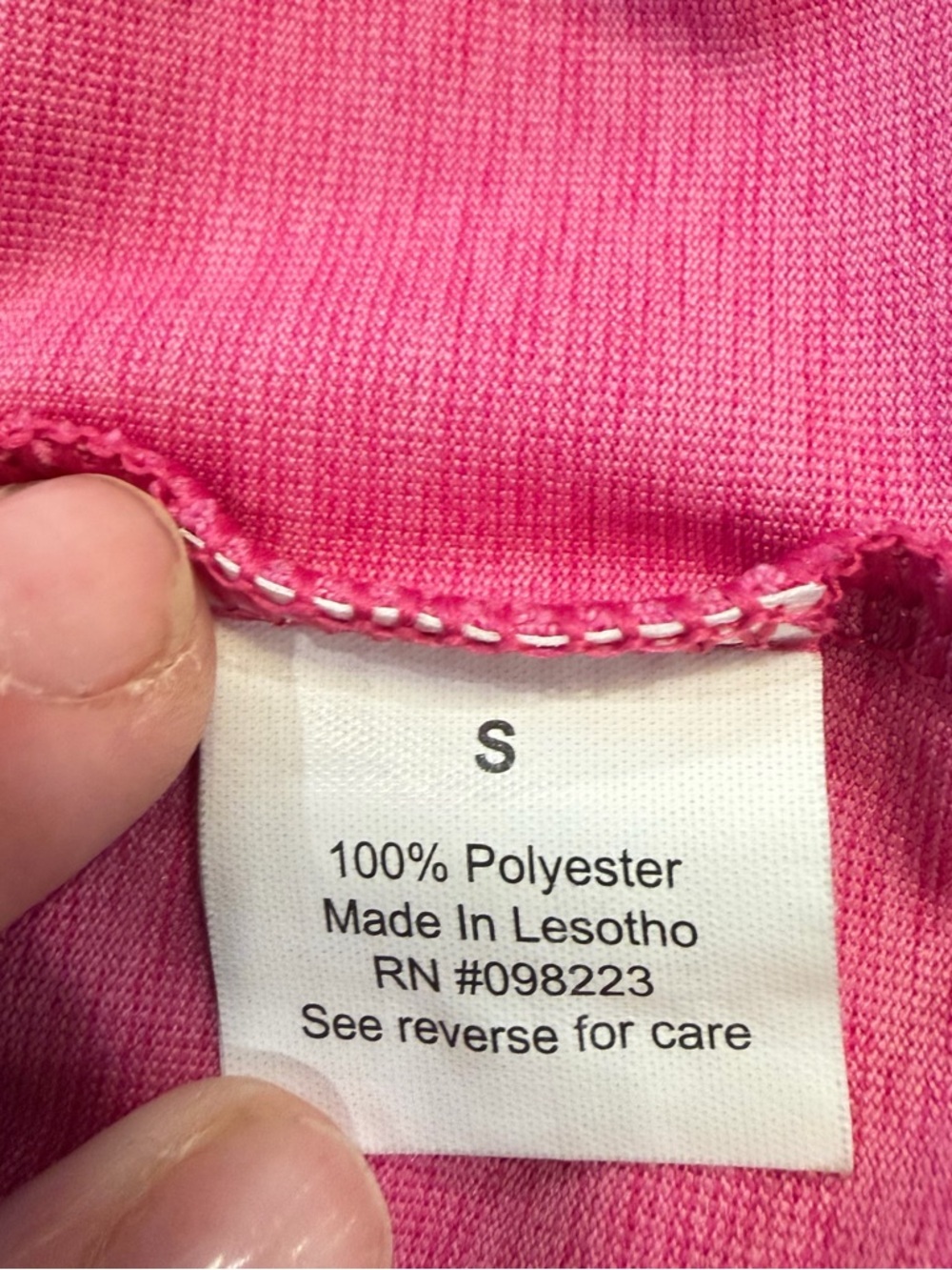 bcg Hot Pink Racerback Performance Tank - Picture 5 of 6